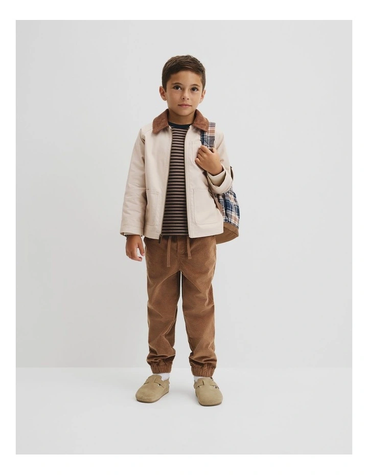 Pocket Detail Jacket in Wafer image 1