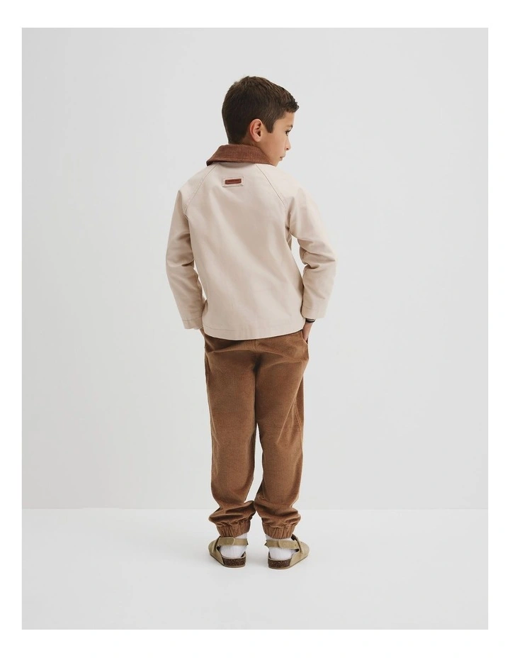 Pocket Detail Jacket in Wafer image 3