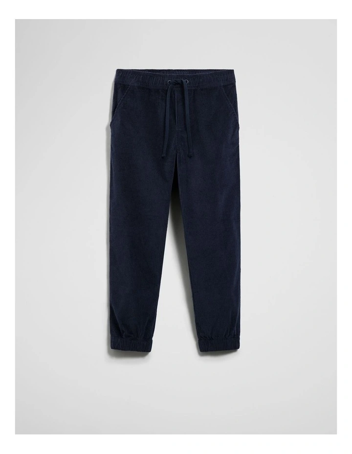 Cord Jogger in Navy image 4