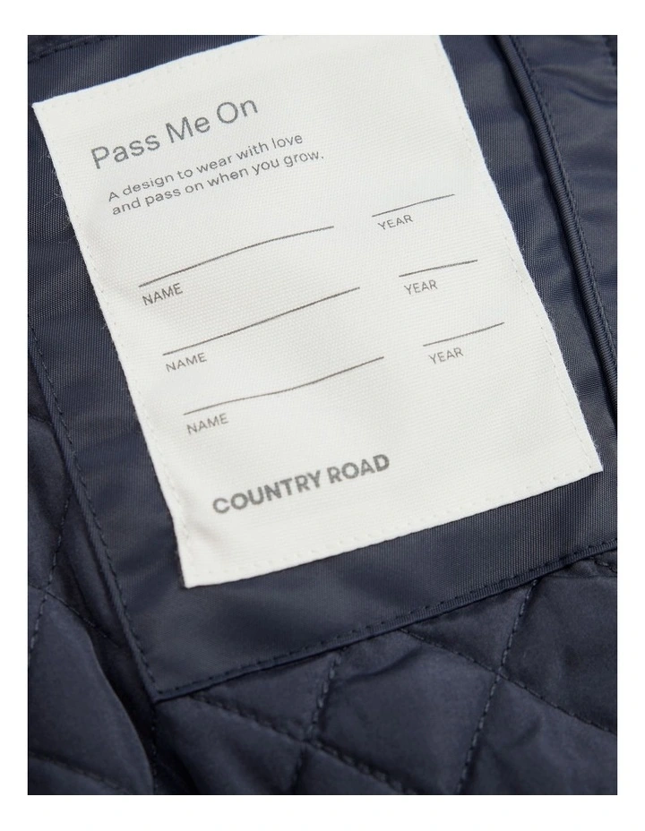 Bomber Jacket in French Navy image 6