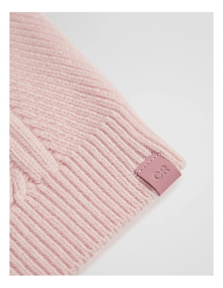 Cable Knit in Mineral Pink image 5