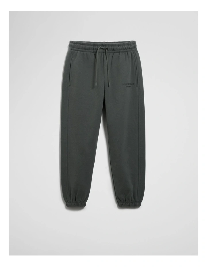Australian Cotton Modern Track Pant in Graphite image 4