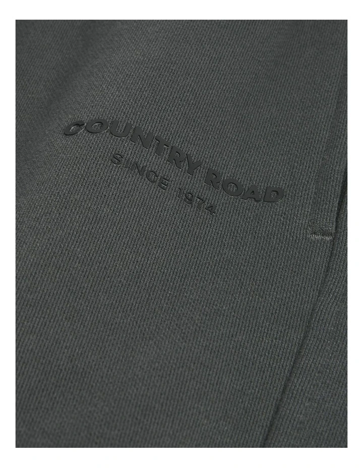 Australian Cotton Modern Track Pant in Graphite image 5