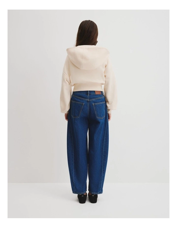 Teen Sherpa Zip Through Jacket in Oyster image 4