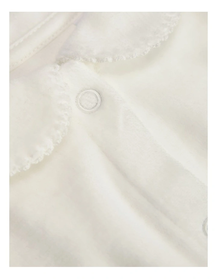 Velour Jumpsuit in Marshmallow image 5