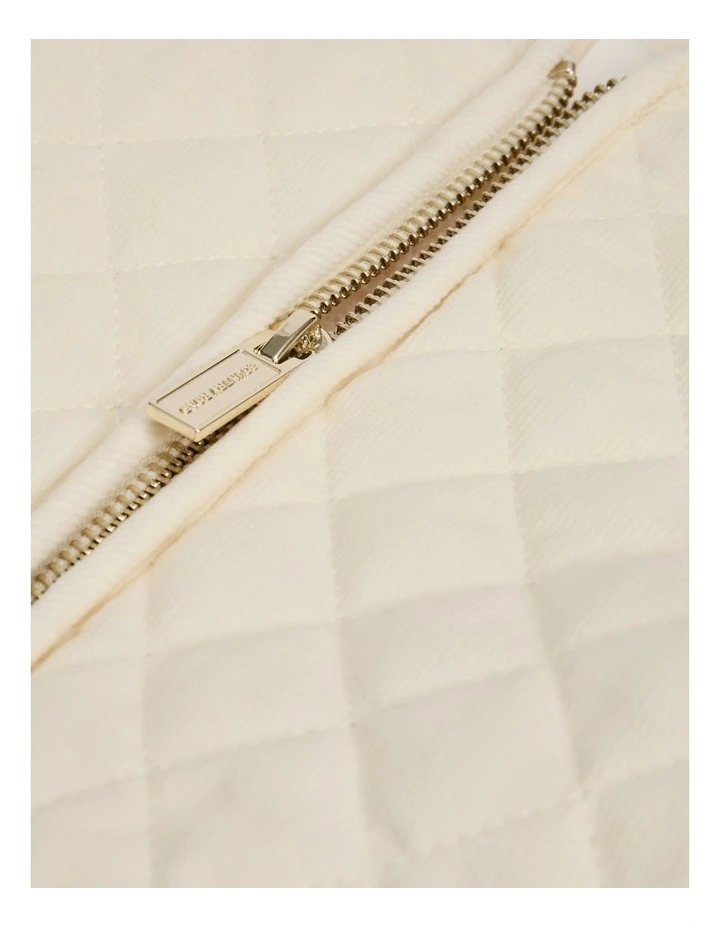 Sherpa Lined Jacket in Oyster image 5