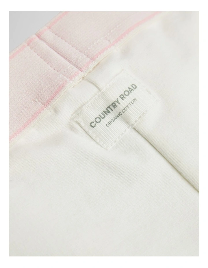 Fleece Lined Legging in Marshmallow image 2