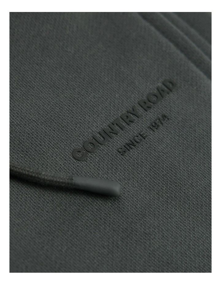 Australian Cotton Modern Track Pant in Graphite image 2