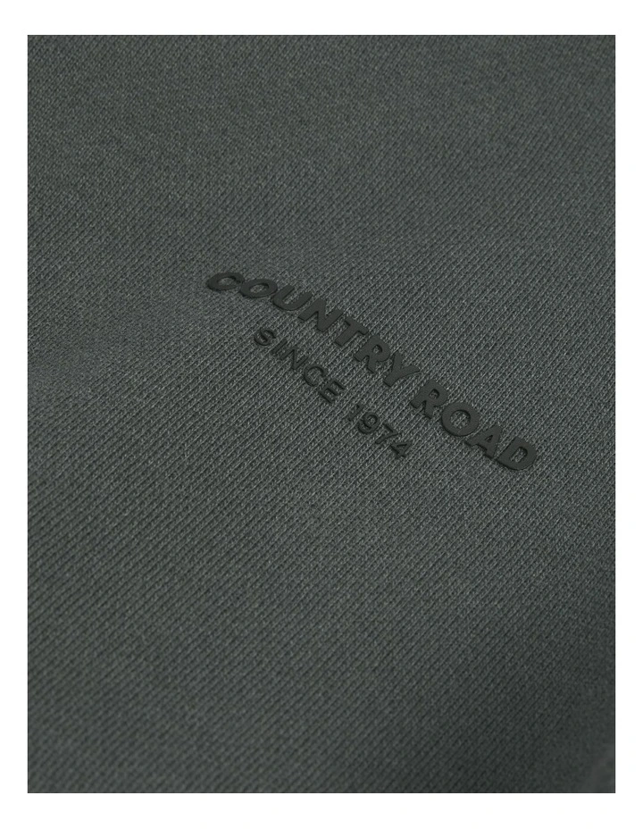 Australian Cotton Modern Sweat in Graphite image 2