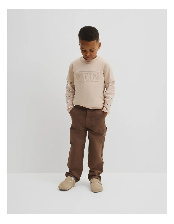 Carpenter Pant in Cocoa image 1