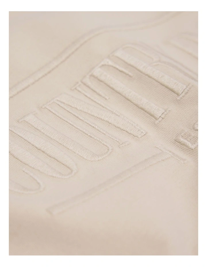 Australian Cotton Heritage T-shirt in Wafer image 5