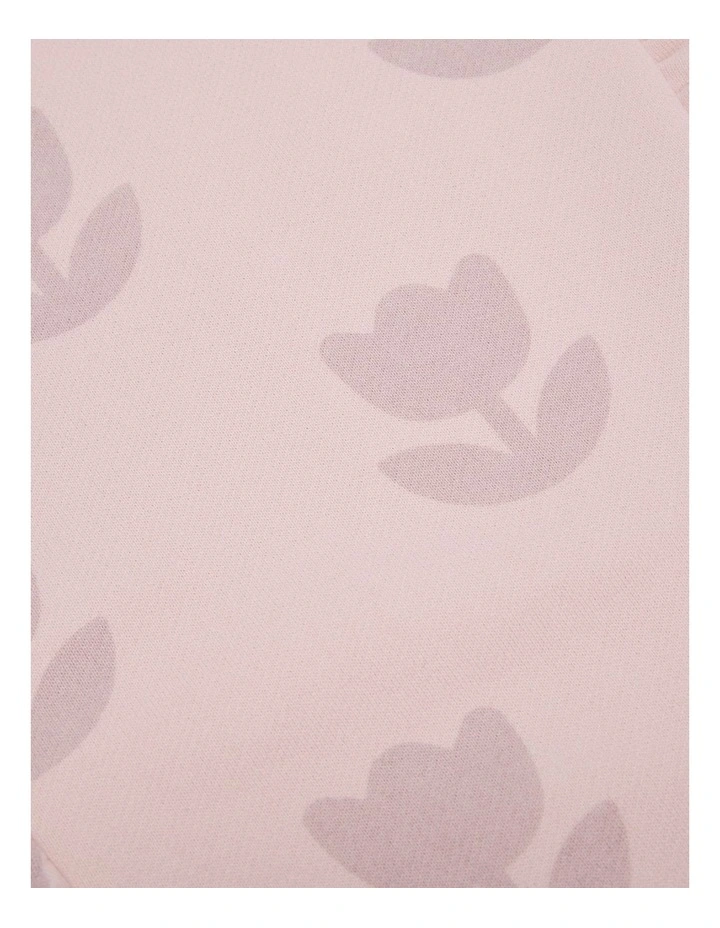 Australian Cotton Frill Sweat in Mineral Pink image 2