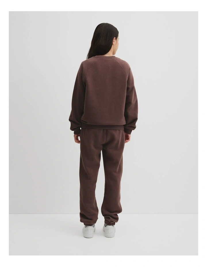 Teen Modern Australian Cotton Sweat in Cocoa Bean image 4