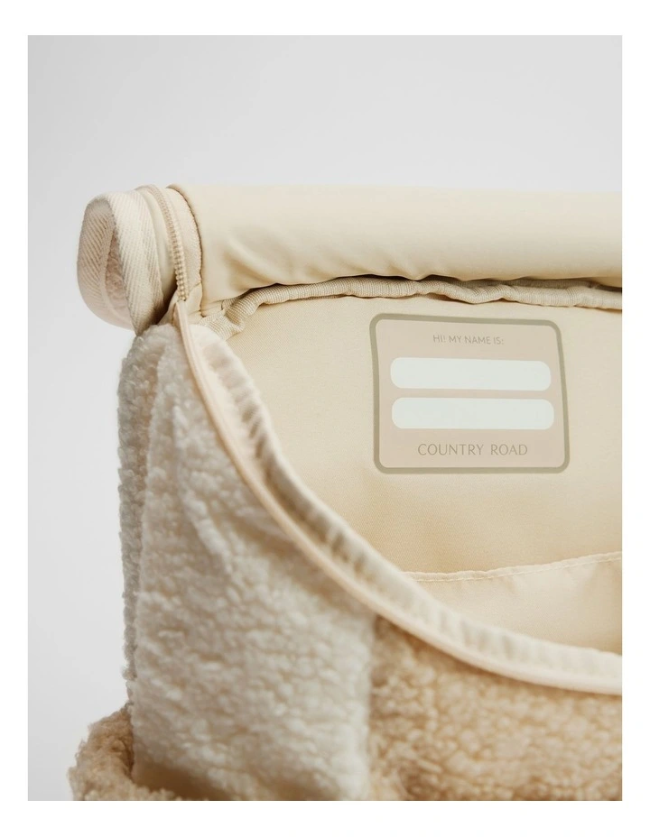 Sherpa Spliced Backpack in Wafer image 3