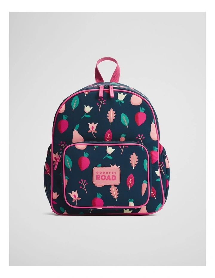 Fruit Backpack in Navy Multi image 1