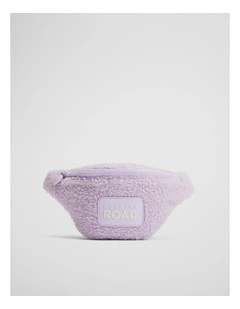 Sherpa Waist Bag in Soft Lilac