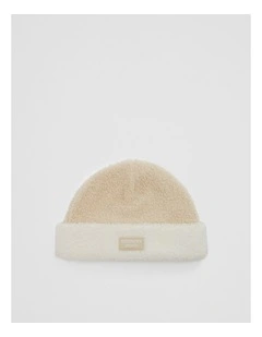 Sherpa Beanie in Wafer