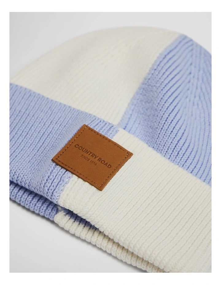 Spliced Beanie in Bluebell image 2