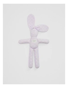 Organically Grown Cotton Bunny in Lilac Spot