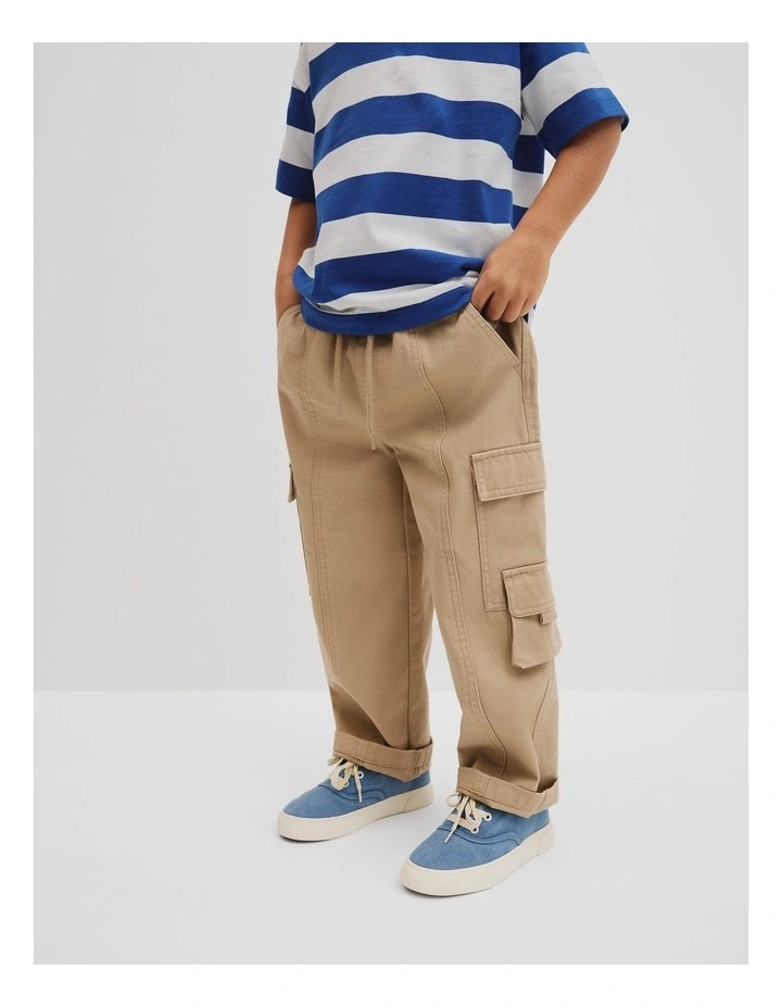 Relaxed Pocket Pant in Sand image 2
