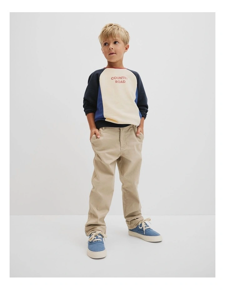 Chino Pant in Taupe image 1