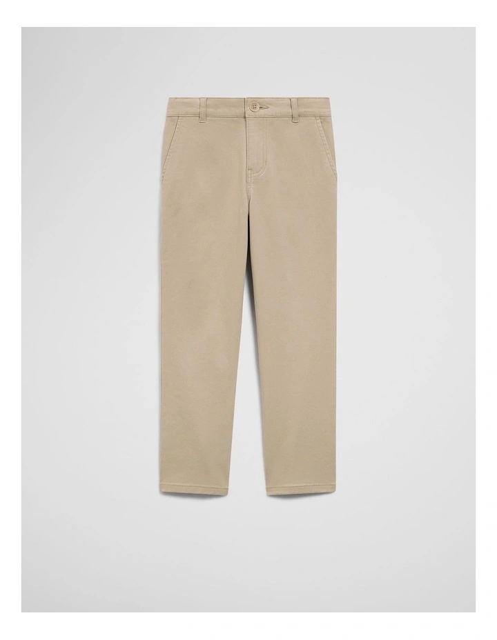 Chino Pant in Taupe image 3