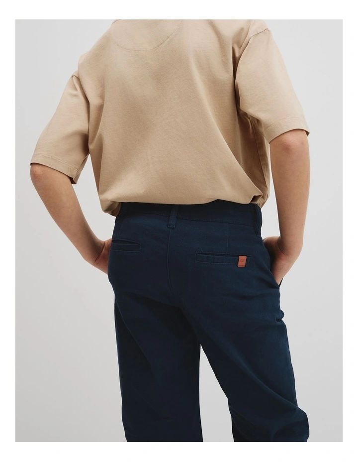 Teen Chino Pant in Navy image 2