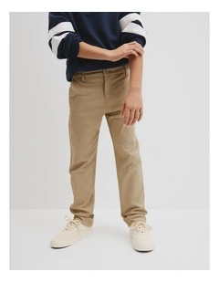 Teen Chino Pant in Taupe