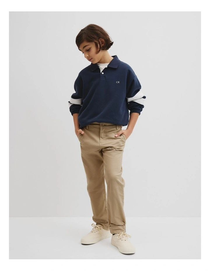 Teen Chino Pant in Taupe image 2
