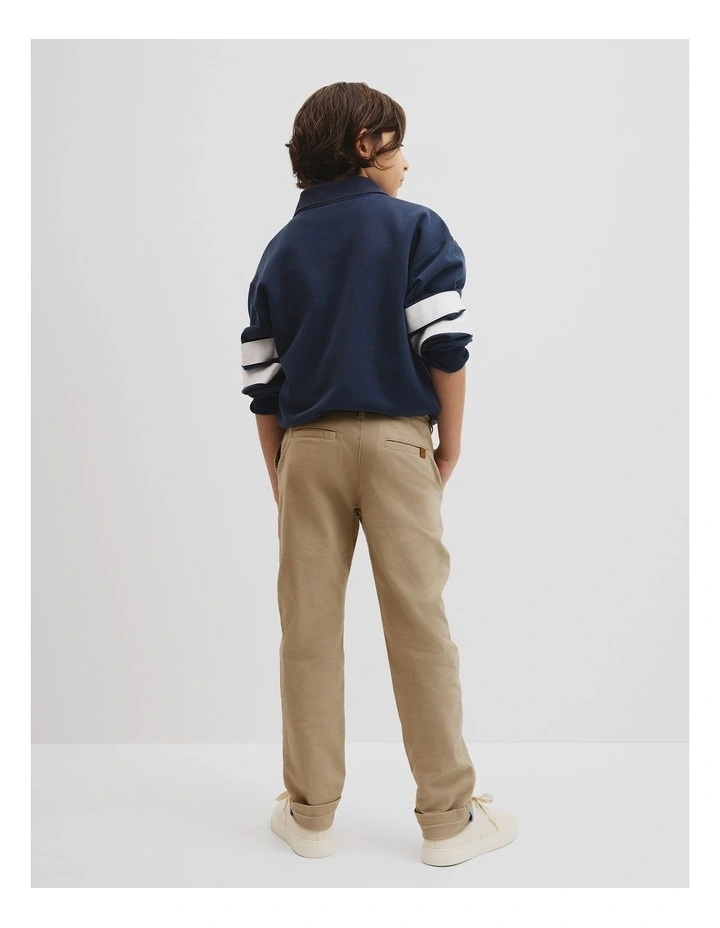 Teen Chino Pant in Taupe image 3