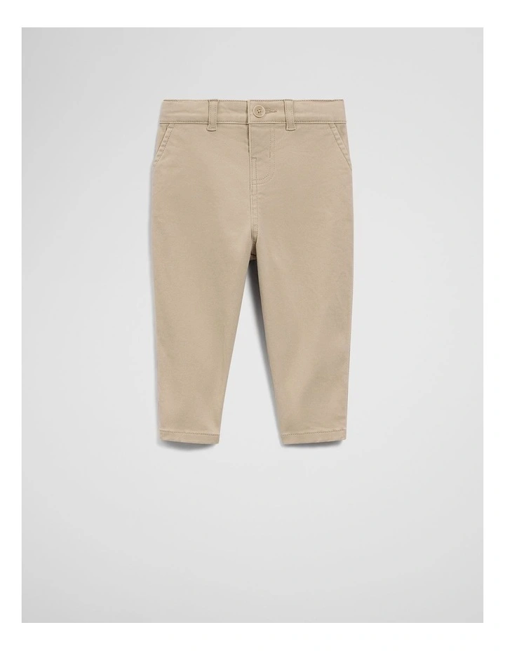 Chino Pant in Taupe image 1