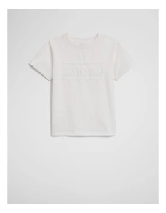 Australian Cotton Heritage T-shirt in Marshmallow