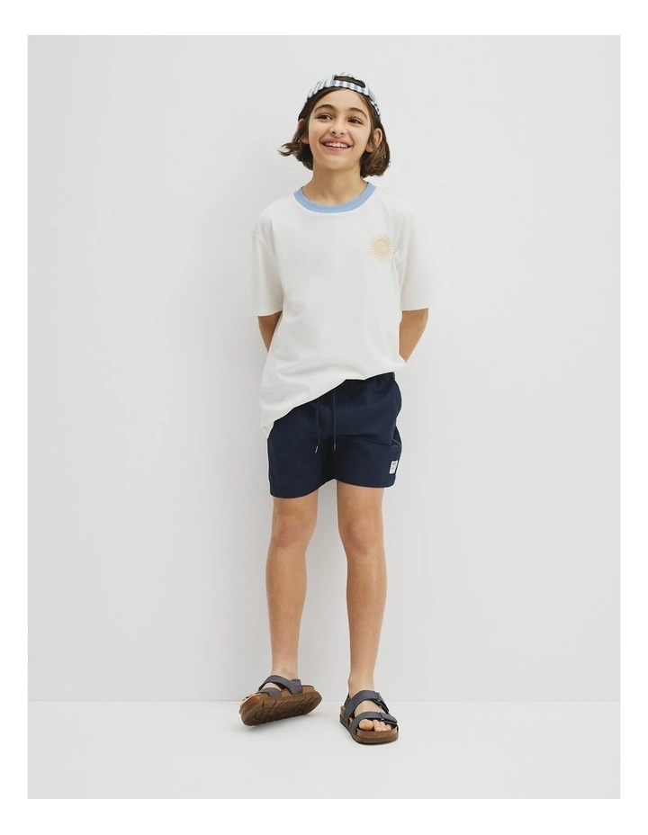 Volley Short in Navy image 1