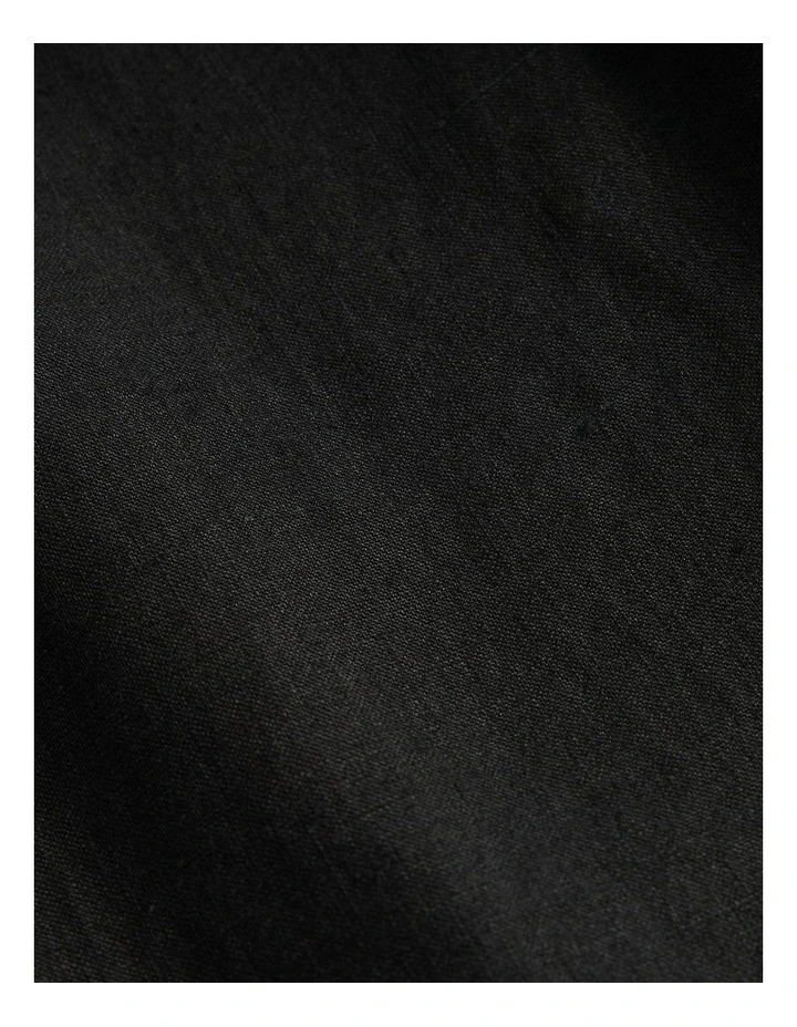 Teen Linen Pant in Black image 6