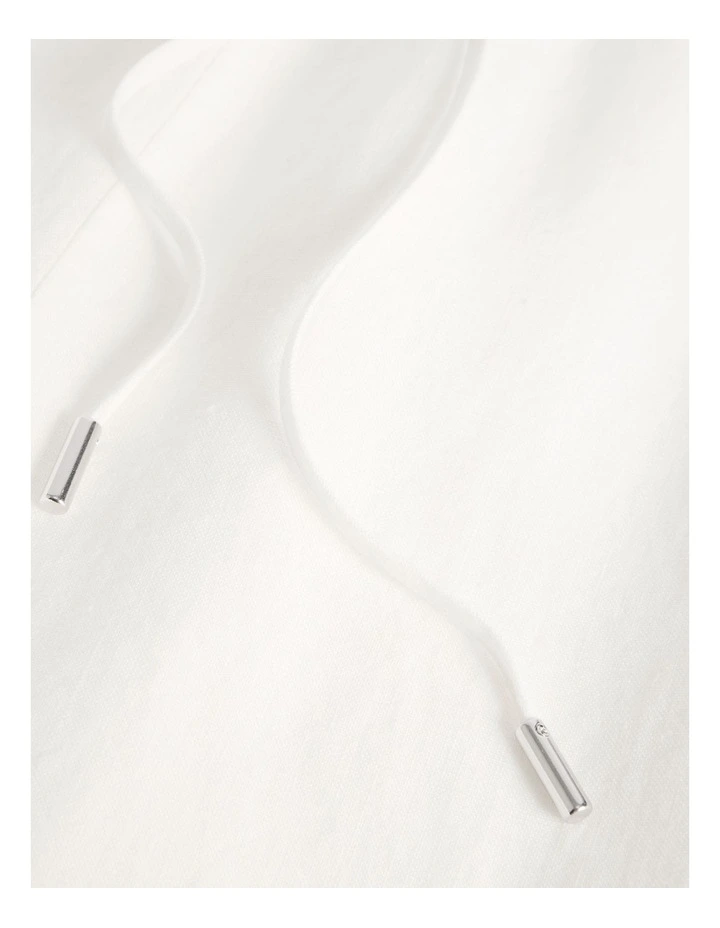 Teen Linen Pant in Marshmallow image 6