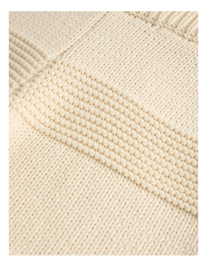 Teen Australian Cotton Blend Knit Short in Stone image 6