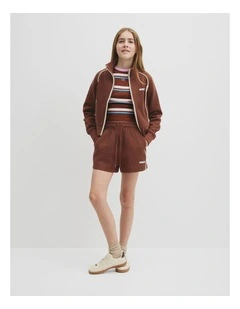 Teen Sweat Short in Pecan