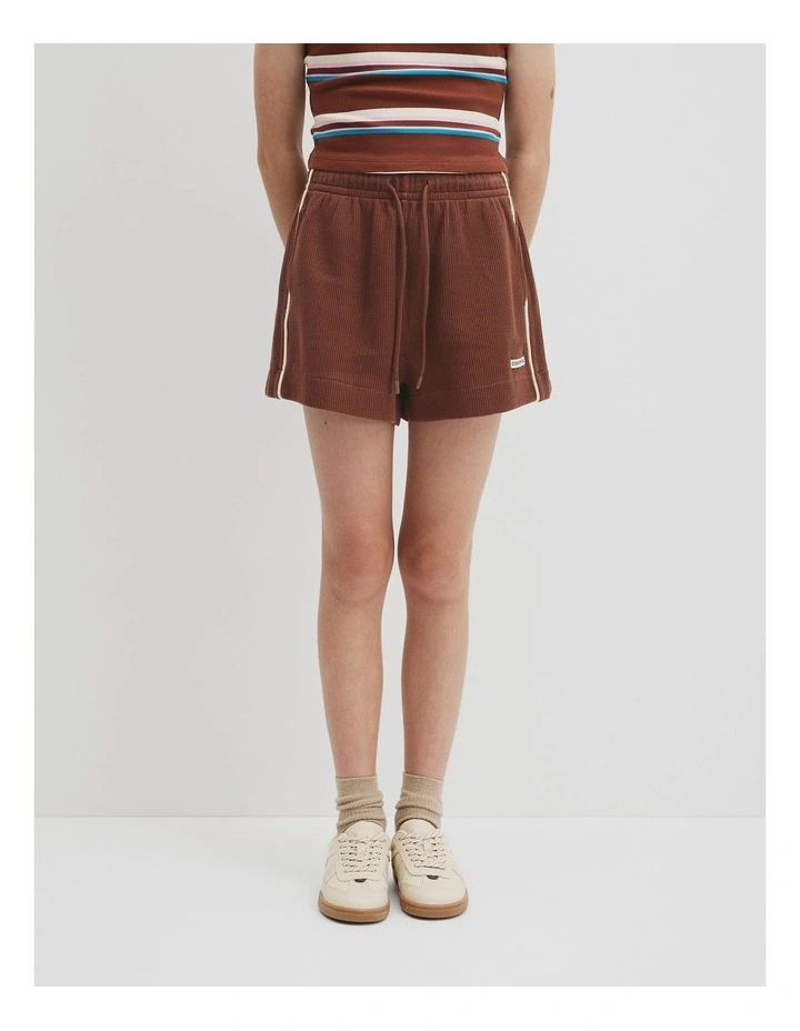 Teen Sweat Short in Pecan image 4