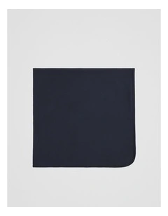 Organically Grown Cotton Swaddle in Navy