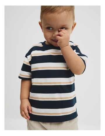 Navy Honey Strp colour