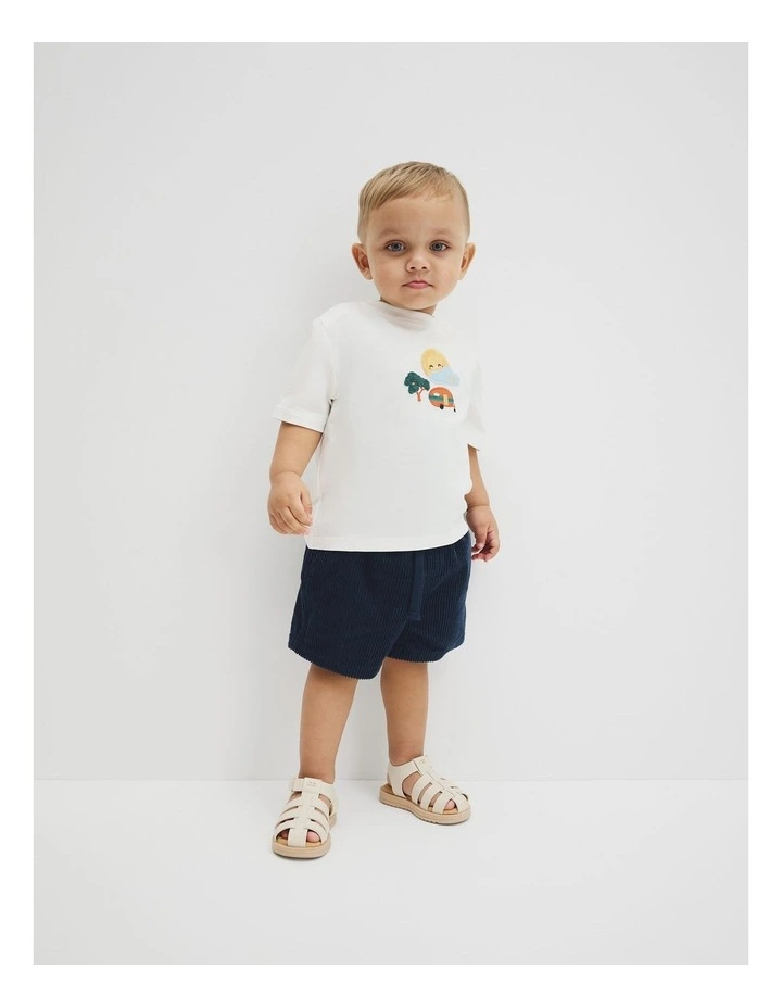 Caravan Applique T-shirt in Marshmallow image 4