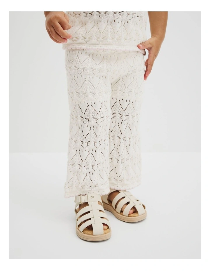 Knit Pant in Marshmallow image 4