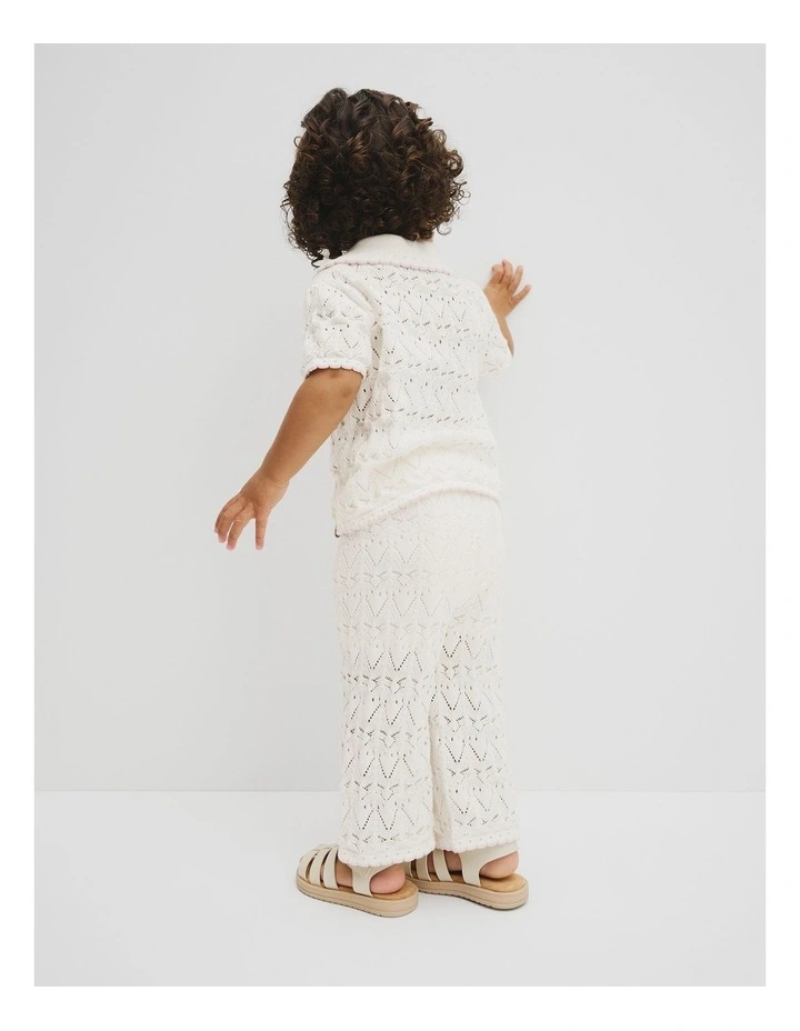 Knit Pant in Marshmallow image 5