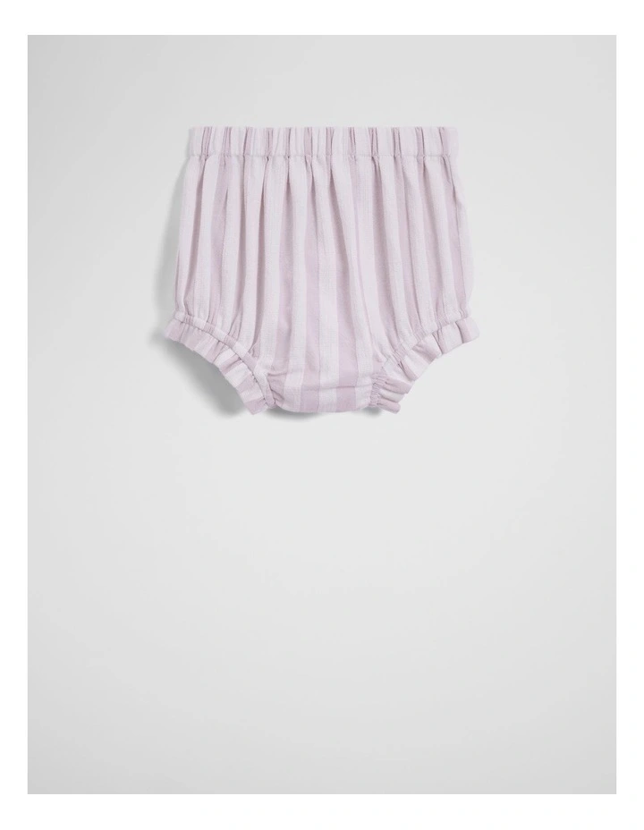 Stripe Bloomers in Lavender Fog image 2