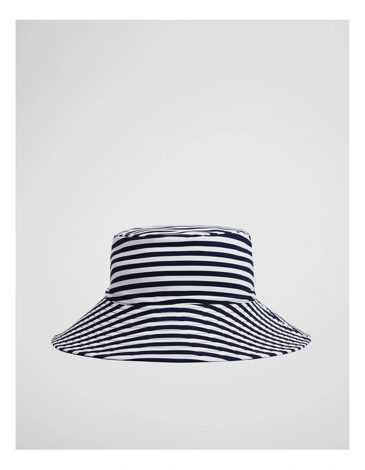 Reverse Swim Bucket Hat in Navy image 1