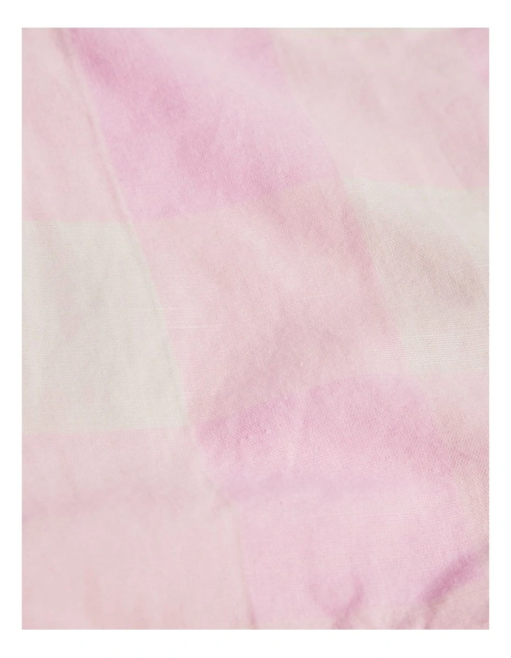 Gingham Short in Pink Lavender image 2
