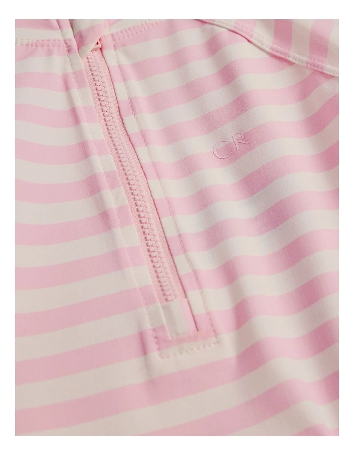 3 Piece Rash Vest Set in Pink Lavender image 2