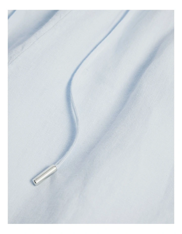 Teen Linen Pant in Ice Blue image 6