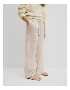 Teen Linen Pant in Flax