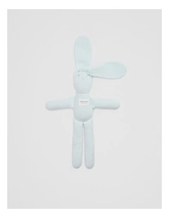 Organically Grown Cotton Rib Bunny in Pale Blue